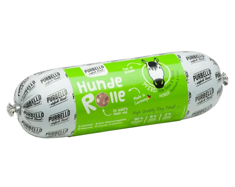 Purbello Alleinfuttermittel - Wurstrolle Hundefutter